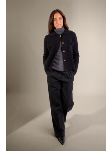 Perfect Cashmere Kaschmir-Cardigan "Hekla" in Schwarz