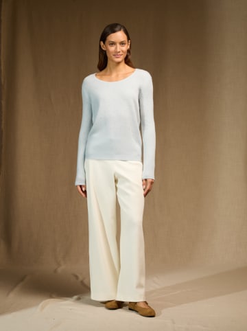 Perfect Cashmere Kaschmir-Pullover "Kelley" in Hellblau