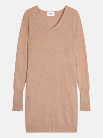 Perfect Cashmere Kaschmir-Kleid "Levana" in Beige