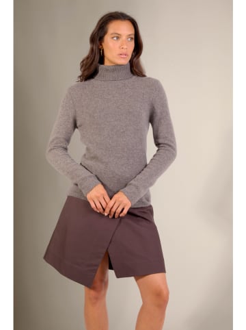 Perfect Cashmere Kaszmirowy sweter "Linda" w kolorze jasnoszarym