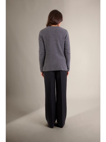 Perfect Cashmere Kaszmirowy kardigan "Lupa" w kolorze szarym