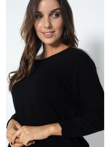 Perfect Cashmere Kaschmir-Pullover "Molly" in Schwarz