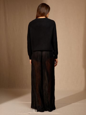 Perfect Cashmere Kasjmieren trui "Oceane" zwart