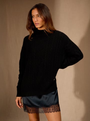 Perfect Cashmere Kaszmirowy sweter "Pemala" w kolorze czarnym