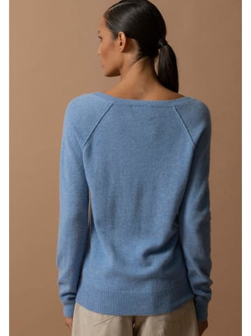 Perfect Cashmere Kaschmir-Pullover in Hellblau