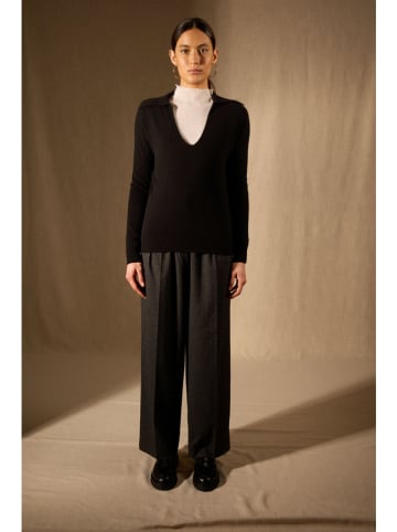 Perfect Cashmere Kaschmir-Pullover "Rosalie" in Schwarz