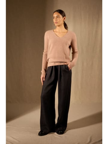 Perfect Cashmere Kaschmir-Pullover "Saphira" in Beige