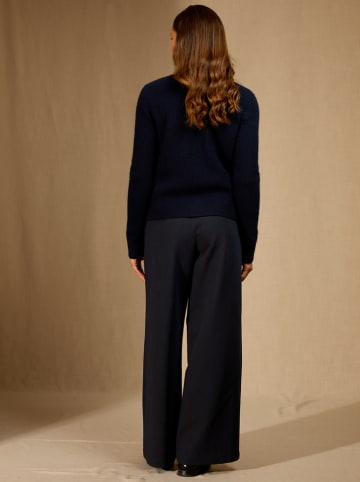 Perfect Cashmere Kasjmieren vest "Sara" donkerblauw