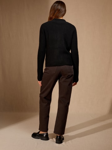 Perfect Cashmere Kaszmirowy kardigan "Sara" w kolorze czarnym