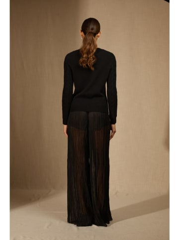 Perfect Cashmere Kaschmir-Pullover "Sorelia" in Schwarz