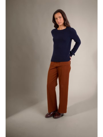 Perfect Cashmere Kaszmirowy sweter w kolorze granatowym