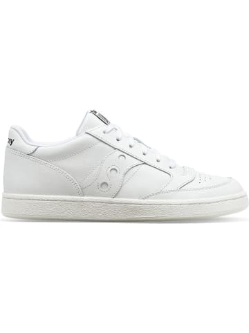 Saucony Leder-Sneakers "Jazz Court" in Weiß