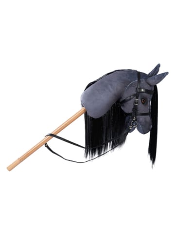 ASTRUP Steckenpferd "Blaze" in Schwarz - ab 3 Jahren