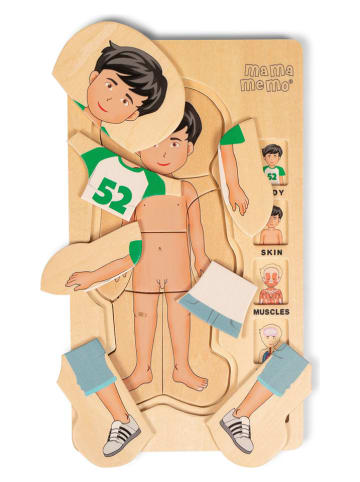 MAMAMEMO Lichaamspuzzel "Jongen" - vanaf 3 jaar