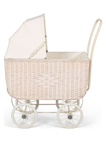 ASTRUP Wózek "Pram" w kolorze kremowym dla lalek - 3+
