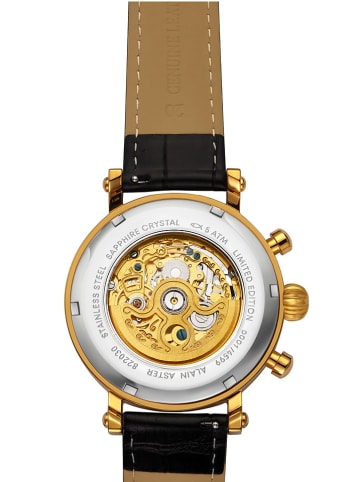 ALAIN ASTER Chronograaf zwart/goudkleurig