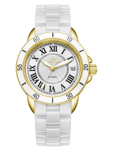 ALAIN ASTER Zegarek kwarcowy w kolorze złoto-białym