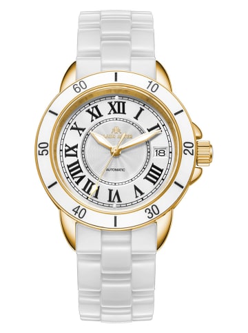 ALAIN ASTER Zegarek kwarcowy w kolorze złoto-białym