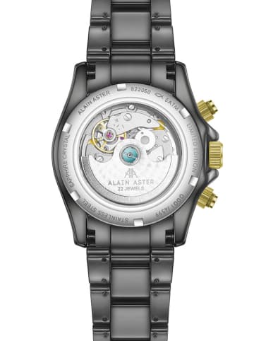 ALAIN ASTER Chronograaf zwart/goudkleurig
