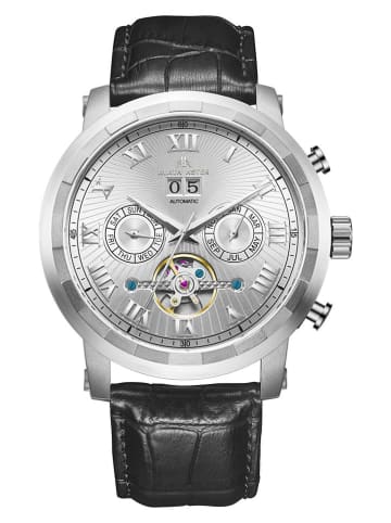 ALAIN ASTER Chronograf w kolorze srebrno-czarnym