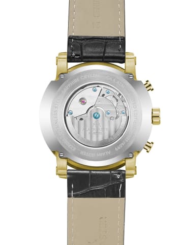 ALAIN ASTER Chronograaf zwart/goudkleurig