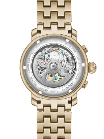 ALAIN ASTER Chronograf w kolorze srebrno-złotym