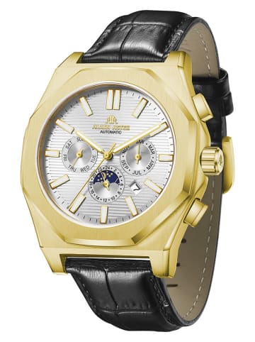 ALAIN ASTER Chronograph in Schwarz/ Gold/ Silber