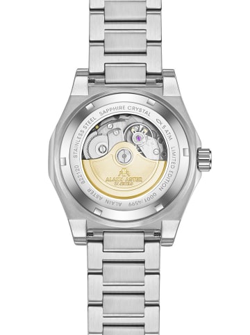 ALAIN ASTER Kwartshorloge zilverkleurig