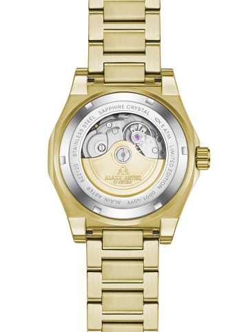 ALAIN ASTER Zegarek kwarcowy w kolorze złoto-srebrnym