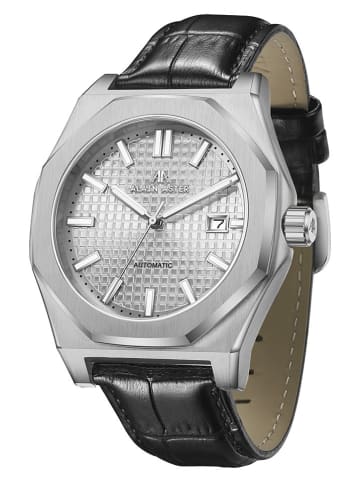 ALAIN ASTER Quarzuhr in Schwarz/ Silber