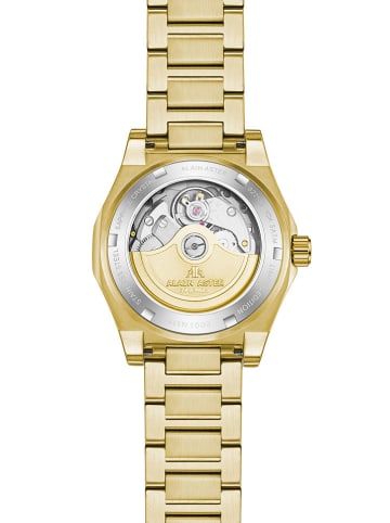 ALAIN ASTER Quarzuhr in Gold/ Silber