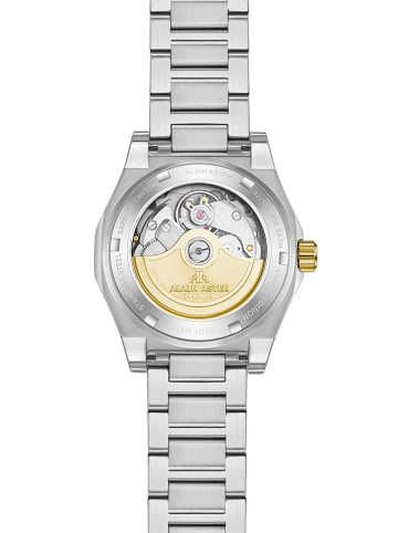 ALAIN ASTER Quarzuhr in Silber/ Gold