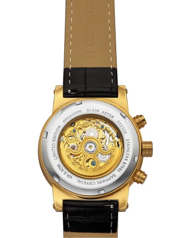 ALAIN ASTER Chronograph in Schwarz/ Gold