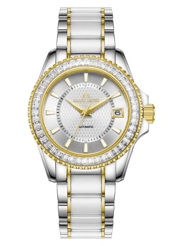 ALAIN ASTER Zegarek kwarcowy w kolorze srebrno-złoto-białym