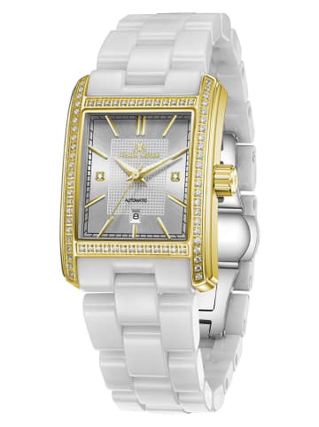 ALAIN ASTER Kwartshorloge wit/goudkleurig