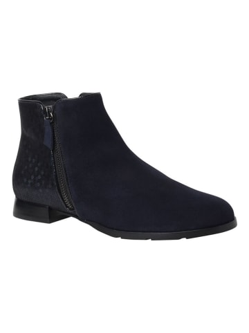 HASSIA Leren boots "Madeira" donkerblauw