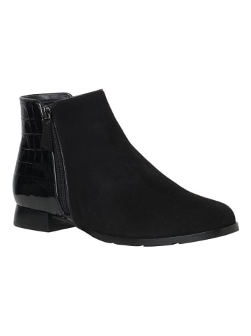 HASSIA Leren boots "Madeira" zwart