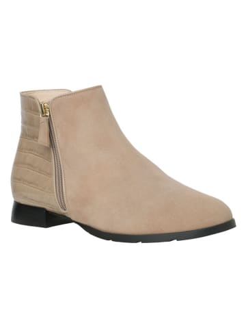 HASSIA Leren boots "Madeira" beige