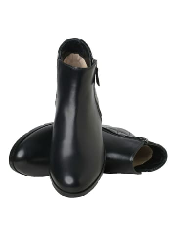 HASSIA Leren boots "Madeira" zwart