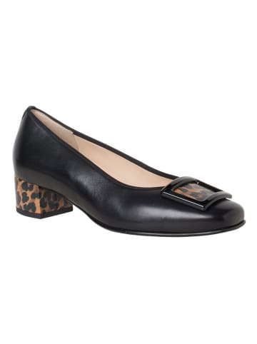 HASSIA Leder-Pumps "Evelyn" in Schwarz