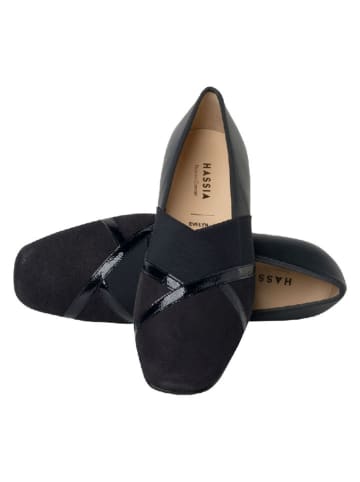 HASSIA Leder-Pumps "Evelyn" in Dunkelblau