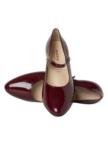 HASSIA Leder-Pumps "Hassia" in Bordeaux