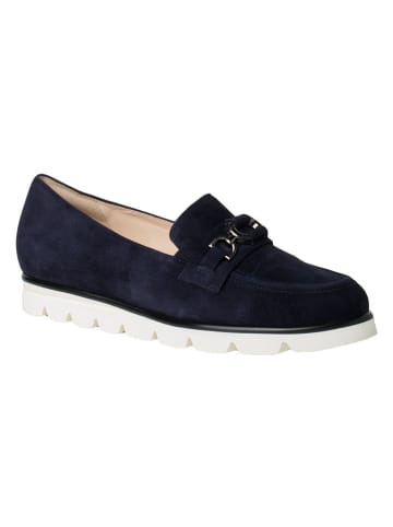 HASSIA Leren mocassins "Pisa" donkerblauw