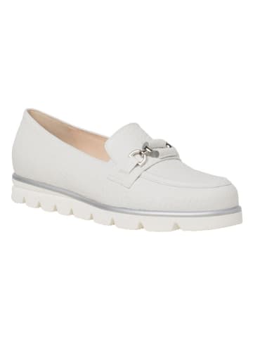 HASSIA Leren mocassins "Pisa" crème