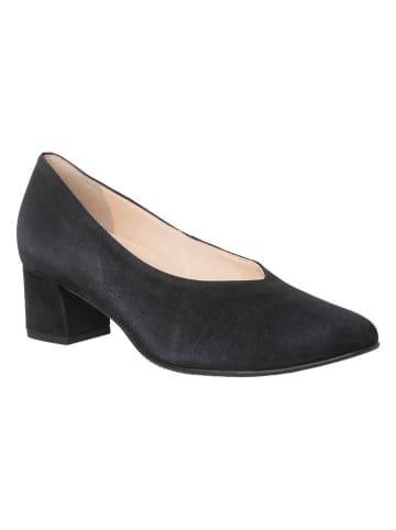 HASSIA Leren pumps "Capri" zwart