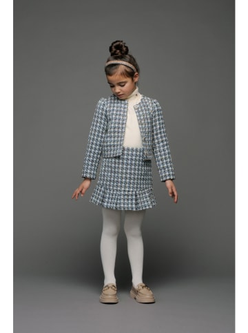 Le Chic Rok "Tivvy" donkerblauw/wit