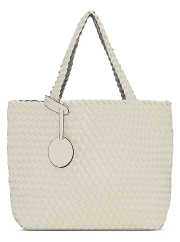 Ilse Jacobsen Dwustronny shopper bag w kolorze szaro-kremowym - 46 x 32 cm