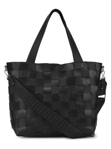 Ilse Jacobsen Shopper in Schwarz - (B)32 x (H)46 cm
