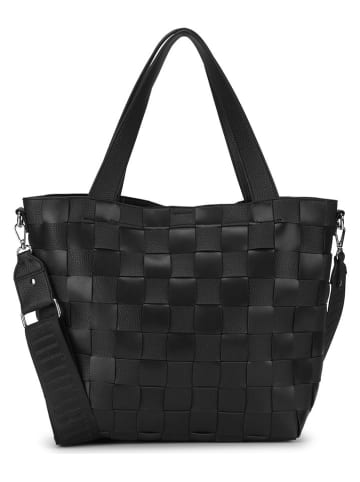 Ilse Jacobsen Shopper zwart - (B)32 x (H)46 cm