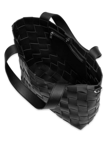 Ilse Jacobsen Shopper zwart - (B)32 x (H)46 cm